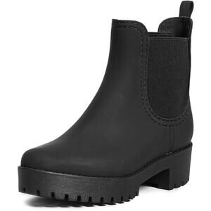 Jeffery Campbell Women's Cloudy Rain Water Resistant Bootie Sz 6 New Without Box